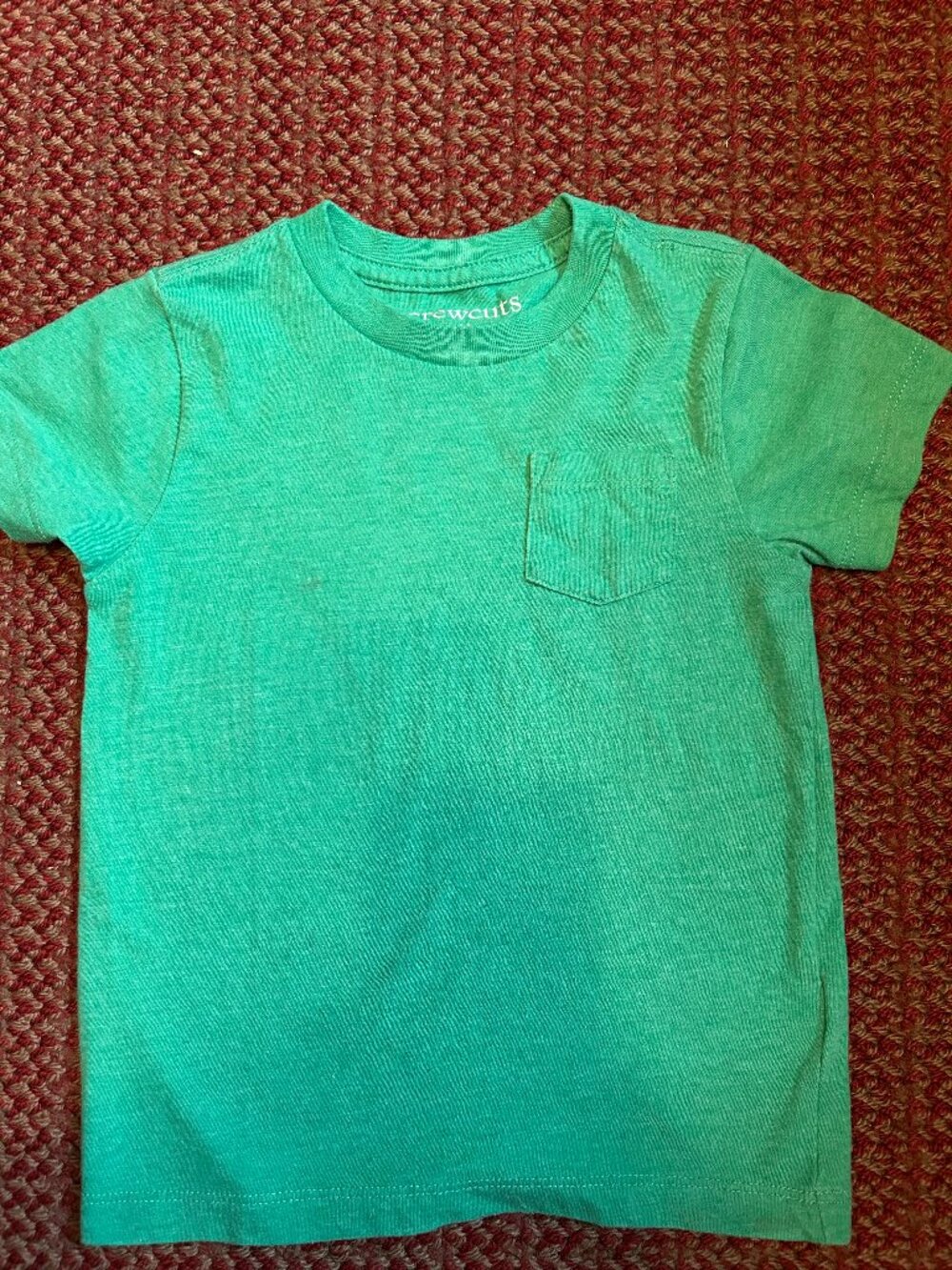 CREWCUTS Boys Kelly Green Tee